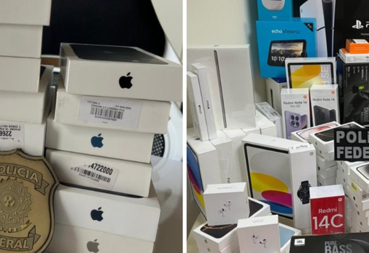 Polícia Federal combate venda ilegal de celulares importados e bloqueia R$ 8 milhões em São Carlos e Iracemápolis