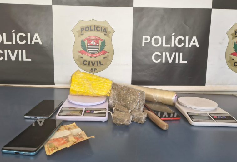 Operação “Delivery” prende suspeito de tráfico de drogas em Santa Gertrudes