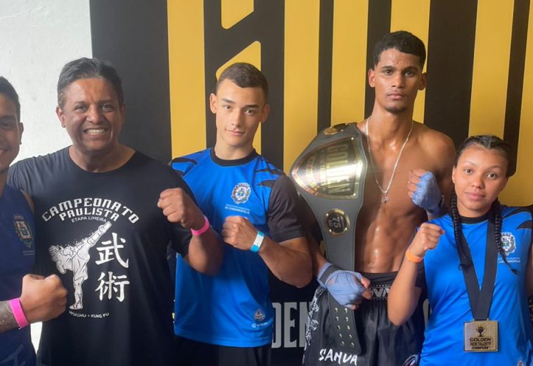 Equipe  Sanda One conquista três ouros e um cinturão no Golden New Talents em Rio Claro