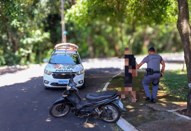 Polícia Militar prende jovem por receptação em Cordeirópolis