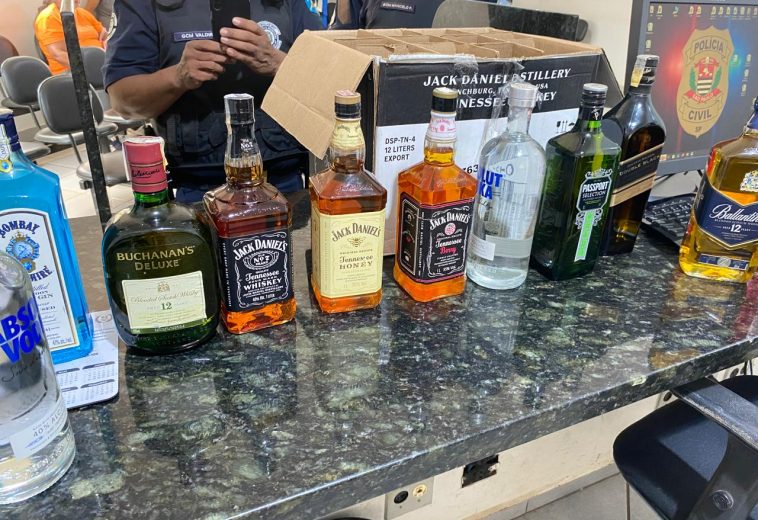 GCM apreende cerca de 50 garrafas de bebidas alcoólicas falsificadas em Cordeirópolis