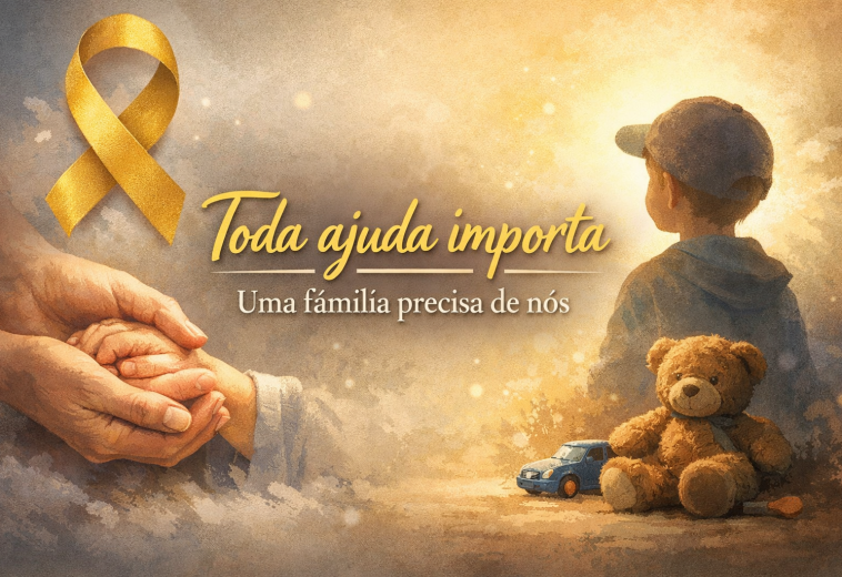 Família pede ajuda para o tratamento do pequeno Arthur Gael, diagnosticado com câncer raro e agressivo