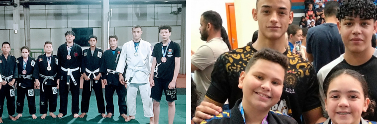Alunos de Cordeirópolis ajudam equipe Fratres a conquistar 2º lugar geral em competição de jiu-jítsu