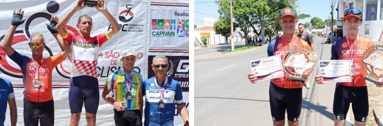 Ciclistas de Cordeirópolis conquistam vice-campeonatos em etapa da Copa São Paulo