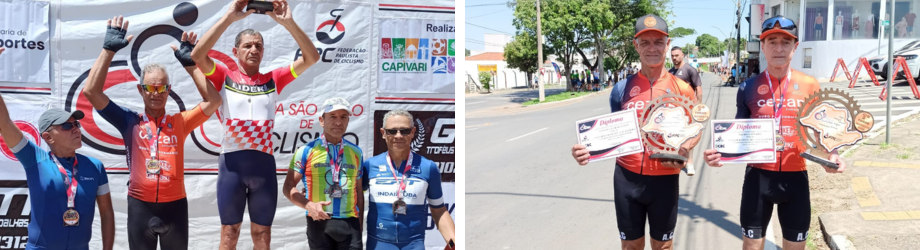 Ciclistas de Cordeirópolis conquistam vice-campeonatos em etapa da Copa São Paulo