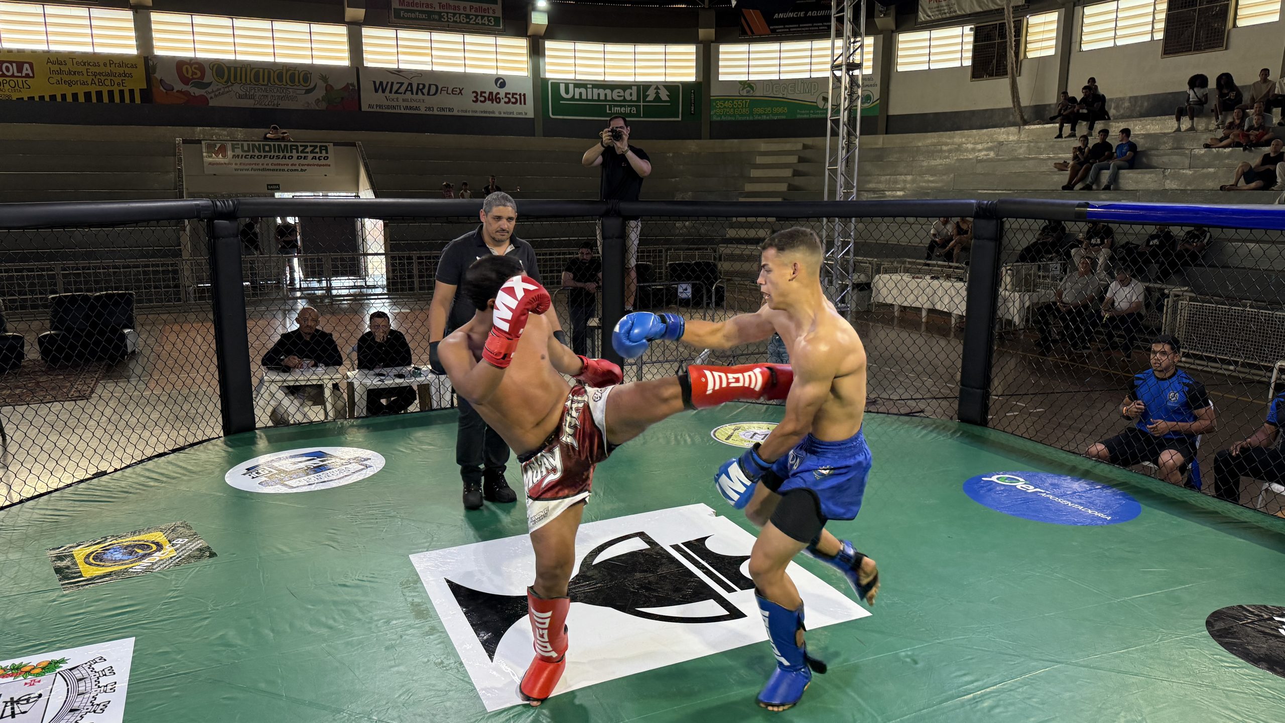 Cordeirópolis recebe evento de MMA e kickboxing neste sábado com entrada solidária